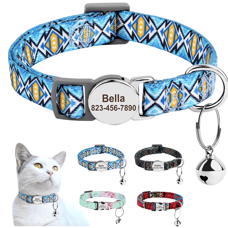 Customizable Collar for Cats - CollarFlex: Safety and Style Combined