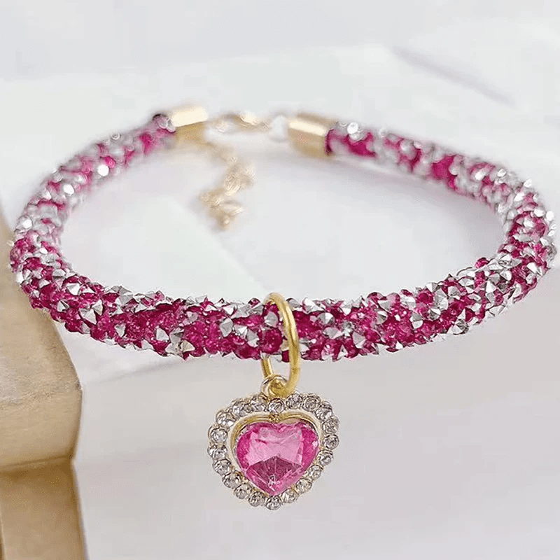 Luxury Crystal Cat Collar