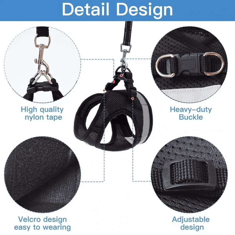 Stylish and Reliable Cat Harness