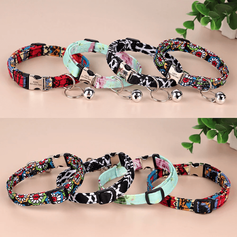 Customizable Collar for Cats - CollarFlex: Safety and Style Combined